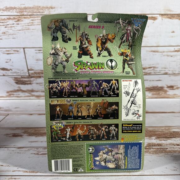 McFarlane Toys 1996 Spawn Ultra Series Vandalizer SEALED Action Figure - Picture 3 of 4